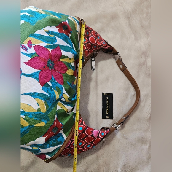 Tignanello Vibrant Floral Hobo Bag - Picture 10 of 12